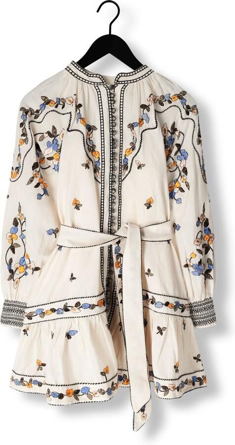 SCARLETT POPPIES Dames Jurken Fiucci Short Dress Ecru - Foto 3