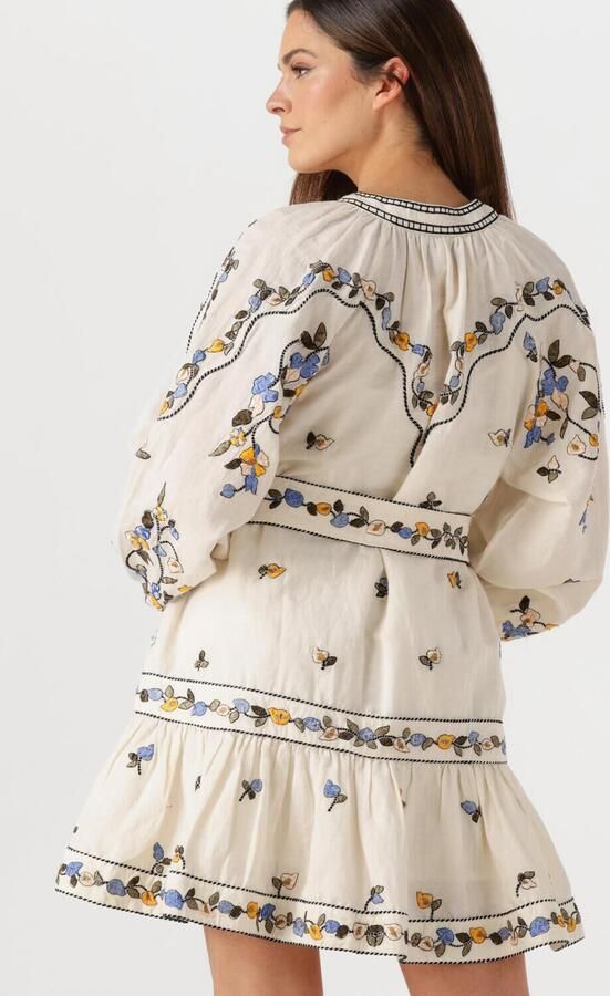 SCARLETT POPPIES Dames Jurken Fiucci Short Dress Ecru - Foto 2