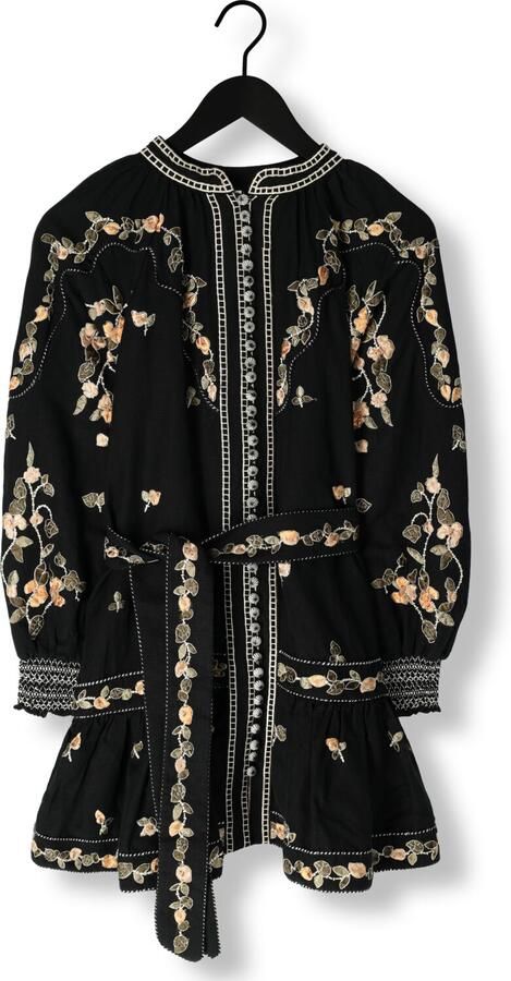 SCARLETT POPPIES Dames Jurken Fiucci Short Dress Zwart - Foto 3