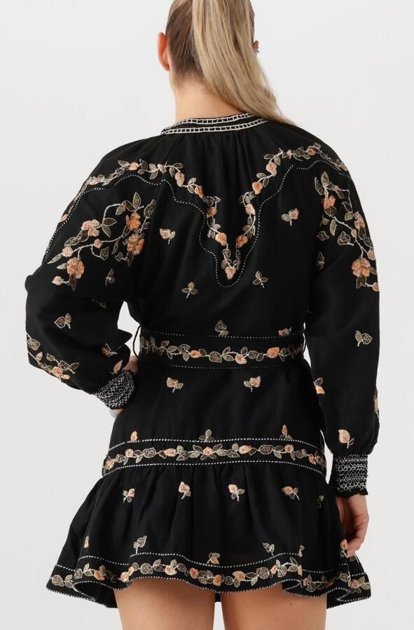 SCARLETT POPPIES Dames Jurken Fiucci Short Dress Zwart - Foto 2