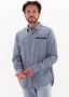 Scotch & Soda Blauwe Casual Overhemd Indigo Yarn-dyed Checked Shirt - Thumbnail 1