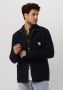 SCOTCH & SODA Heren Jassen Wool-blend Knitted Worker Jacket Blauw - Thumbnail 1