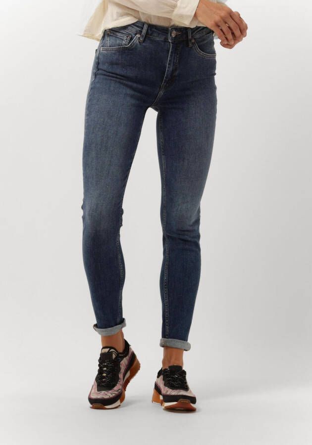SCOTCH & SODA Dames Jeans Essentials Haut Skinny Jeans Blauw