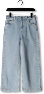 Scotch & Soda Blauwe Wide Jeans The Wave High Rise Super Wide Jeans Sweet Thing