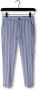 SCOTCH & SODA Jongens Broeken Striped Relaxed Slim Fit-linen Dressed Pants Blauw wit Gestreept - Thumbnail 1