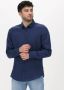 Scotch & Soda Donkerblauwe Casual Overhemd Regular Fit Garment-dyed Linen Shirt - Thumbnail 1