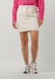 SCOTCH & SODA Dames Rokken The Break Mini Skirt Garment Dye Colours Gebroken Wit - Thumbnail 1