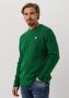 SCOTCH & SODA Heren Truien & Vesten Rib-knit Wool-blend Crewneck Pullover Groen - Thumbnail 1