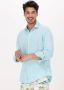 Scotch & Soda Lichtblauwe Casual Overhemd Regular Fit Garment-dyed Linen Shirt - Thumbnail 1