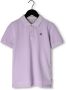 SCOTCH & SODA Jongens Polo's & T-shirts Garment Dyed Short Sleeved Pique Polo Lila - Thumbnail 1
