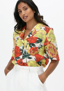 Scotch & Soda Multi Blouse Printed Linen Hawaiian Shirt