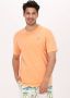 Scotch & Soda Oranje T-shirt Garment-dyed Crewneck Tee With Embroidery Logo - Thumbnail 1