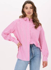 Scotch & Soda Roze Blouse Oversized Fit Crispy Cotton Beach Shirt