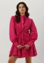 Scotch & Soda Roze Mini Jurk Mini Shirt Dress With Lace Detail In Organic Cotton - Thumbnail 1