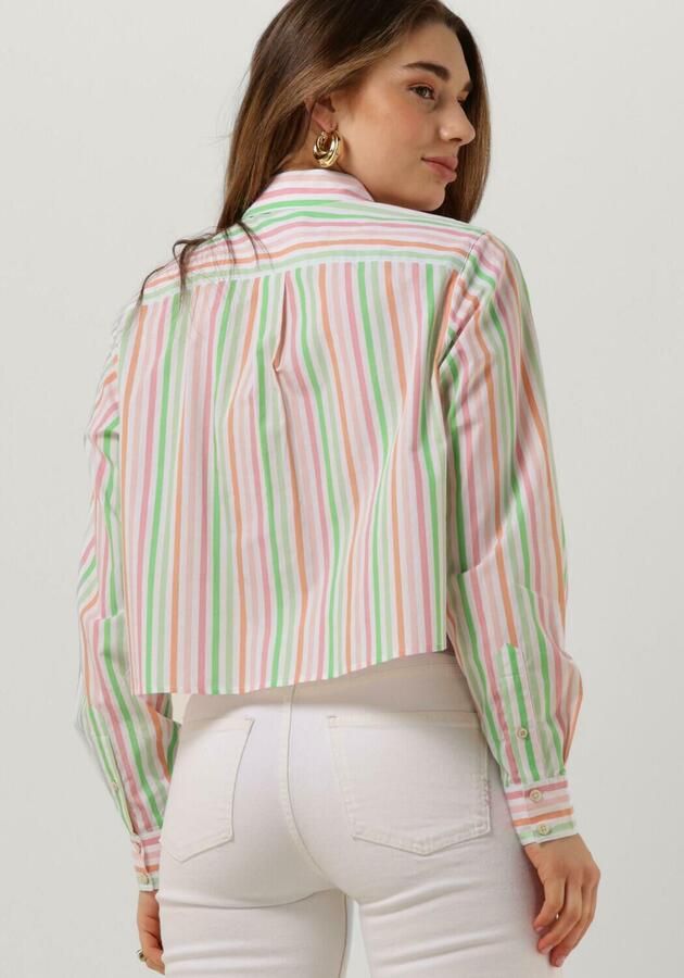SCOTCH & SODA Dames Blouses Multi Striped Boxy Fit Shirt Multi - Foto 3