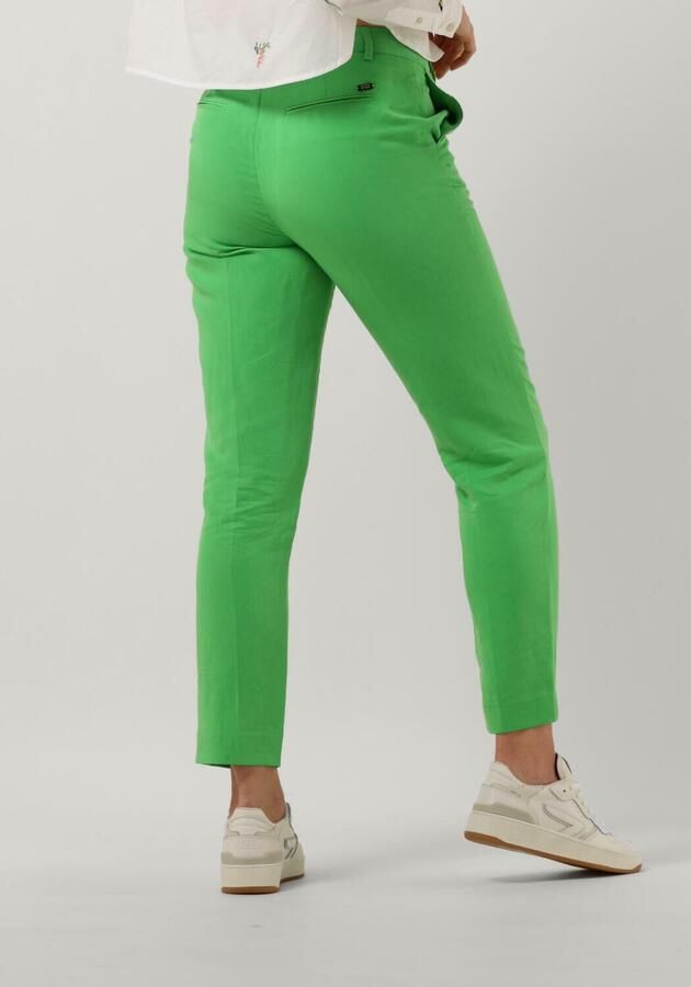 SCOTCH & SODA Dames Broeken Lowry Mid Rise Slim Summer Event Trousers Mint