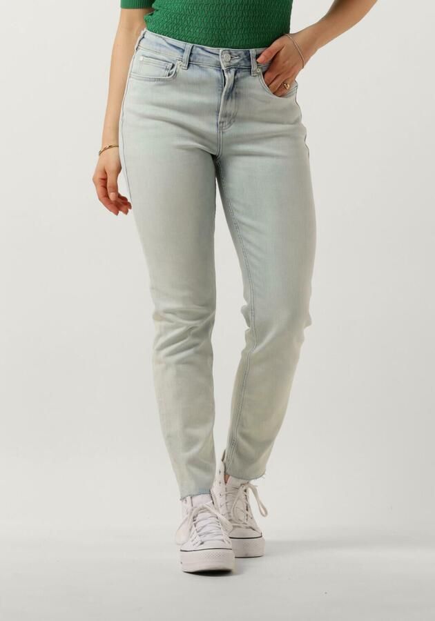 SCOTCH & SODA Dames Jeans High Five High Rise Slim Jeans Blauw Mirage Lichtblauw - Foto 3