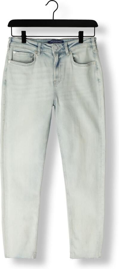 SCOTCH & SODA Dames Jeans High Five High Rise Slim Jeans Blauw Mirage Lichtblauw - Foto 2