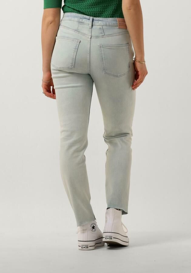 SCOTCH & SODA Dames Jeans High Five High Rise Slim Jeans Blauw Mirage Lichtblauw