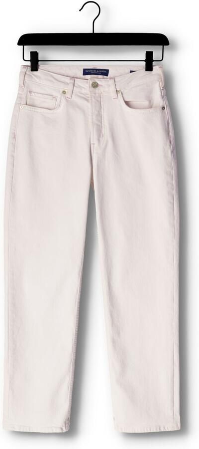 SCOTCH & SODA Dames Jeans The Sky Seasonal Essentials Keep It Cool Gebroken Wit - Foto 3