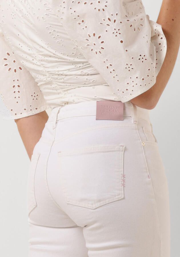 SCOTCH & SODA Dames Jeans The Sky Seasonal Essentials Keep It Cool Gebroken Wit - Foto 2
