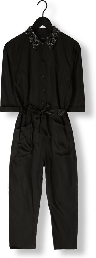 Scotch & Soda Beaded Collar Jumpsuit Elegante Stijl Black Dames - Foto 2