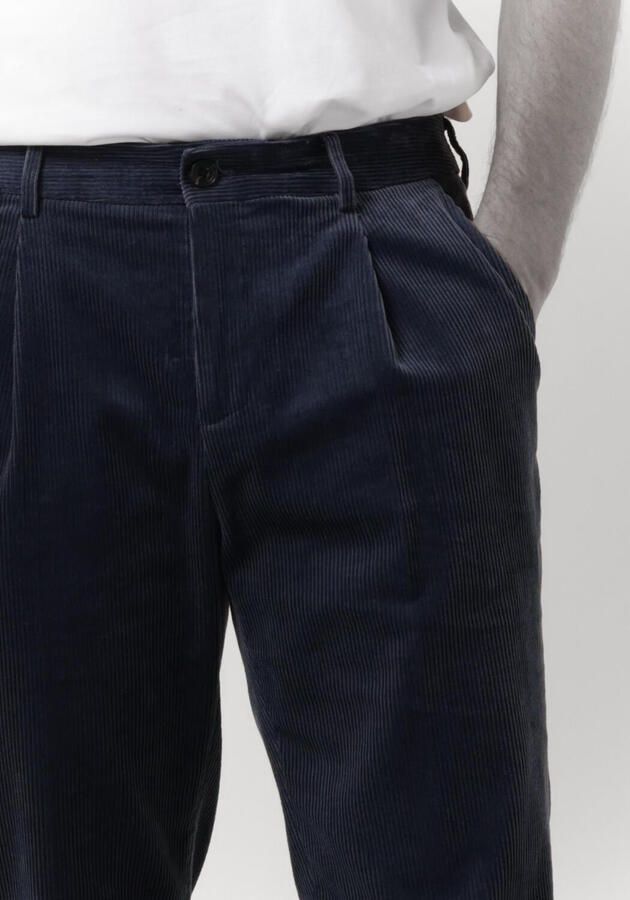 SCOTCH & SODA Heren Broeken Blake Corduroy Pleated Chino Blauw - Foto 2