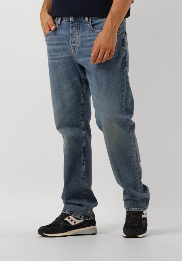 SCOTCH & SODA Heren Jeans Core The Zee Straight Fit Jeans Blauw - Foto 3
