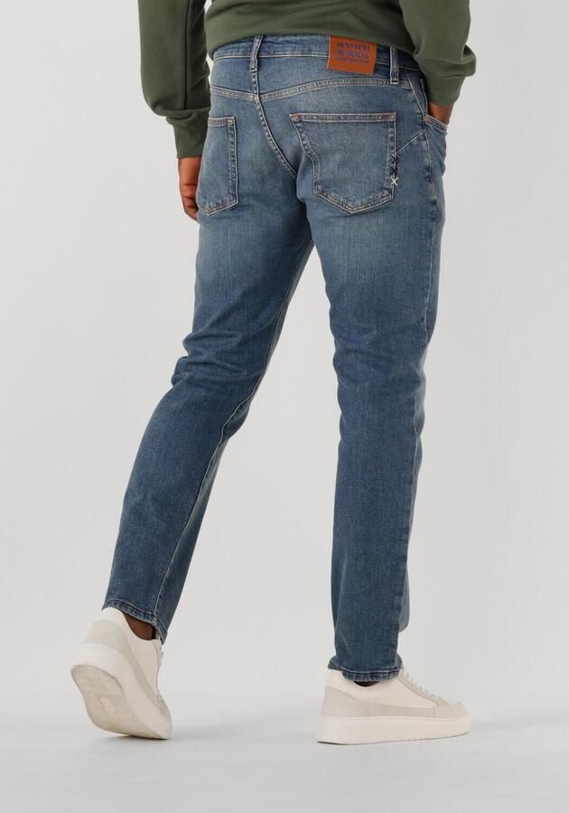 SCOTCH & SODA Heren Jeans Core The Zee Straight Jeans Blauw