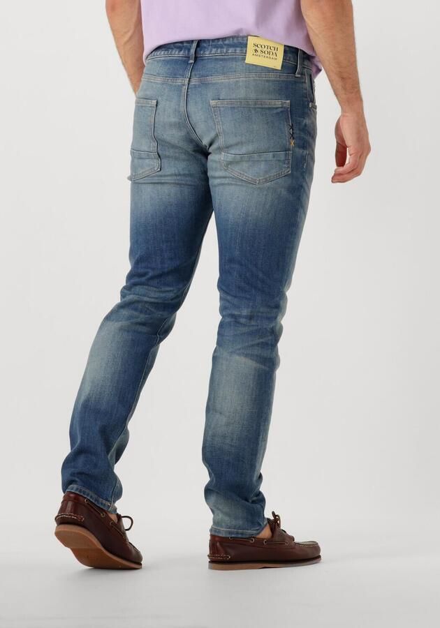 SCOTCH & SODA Heren Jeans Ralston Regular Slim Jeans Blauw