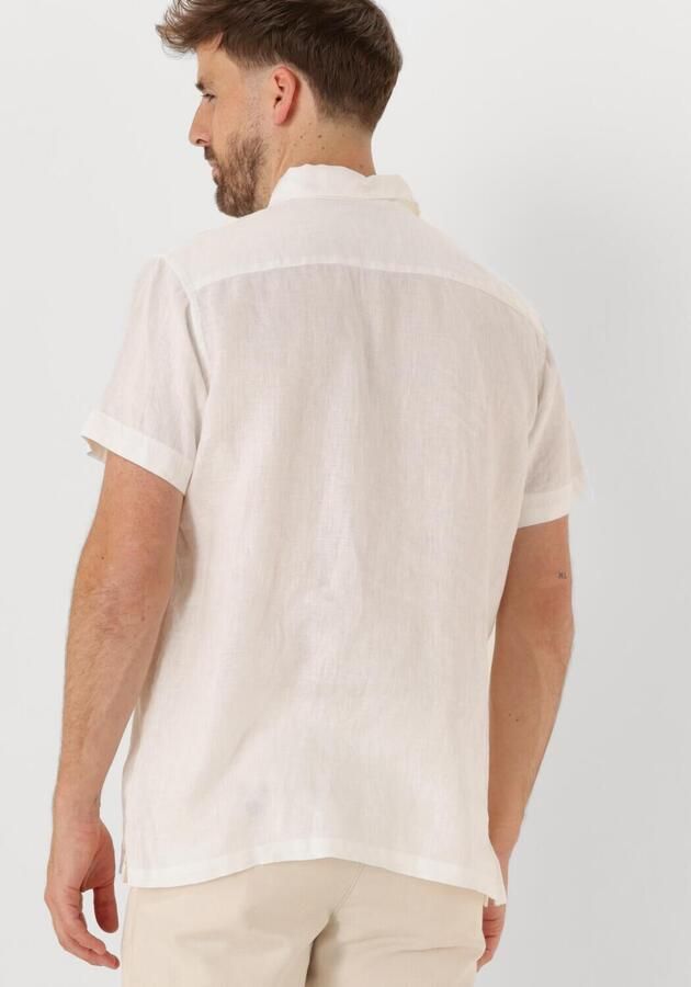 SCOTCH & SODA Heren Overhemden Linen Shirt Ecru - Foto 2