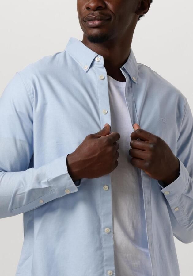 Scotch & Soda Overhemd Lange Mouw Scotch & Soda Core Oxford Overhemd Lichtblauw - Foto 3