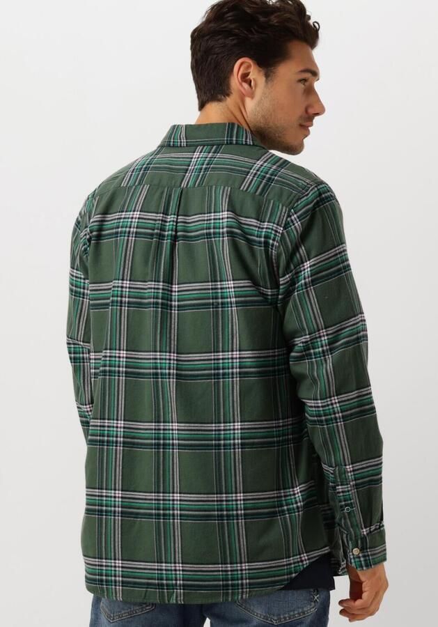 SCOTCH & SODA Heren Overshirts Regular Fit Multicoloured Flannel Check Groen - Foto 2
