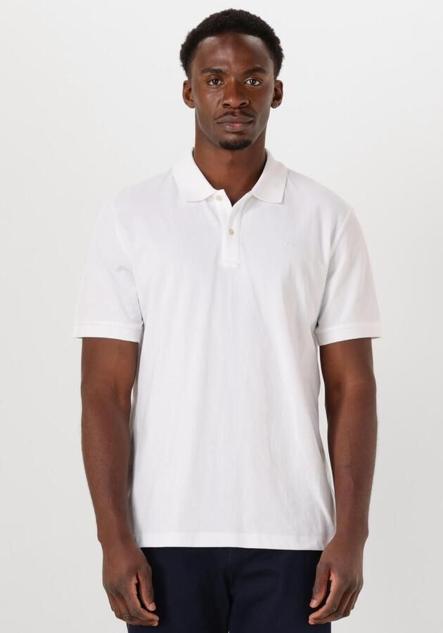 Scotch & Soda T-shirt Scotch & Soda Core Piqué Polo Wit - Foto 4