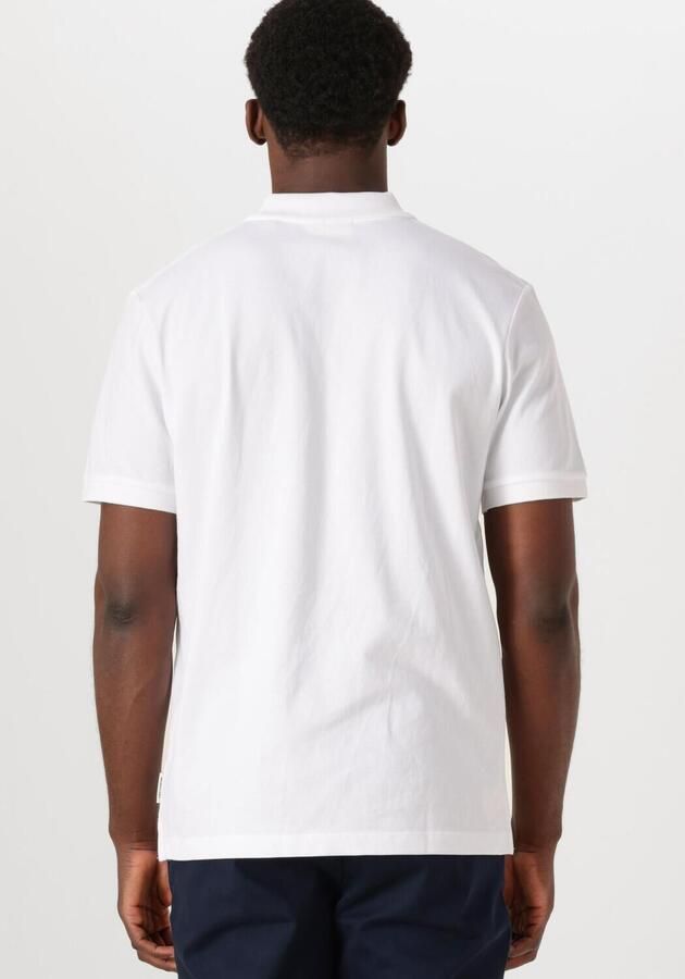 Scotch & Soda T-shirt Scotch & Soda Core Piqué Polo Wit