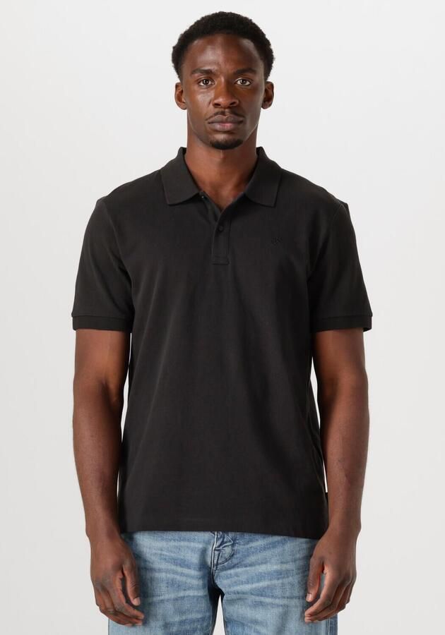 Scotch & Soda T-shirt Scotch & Soda Core Piqué Polo Zwart - Foto 4