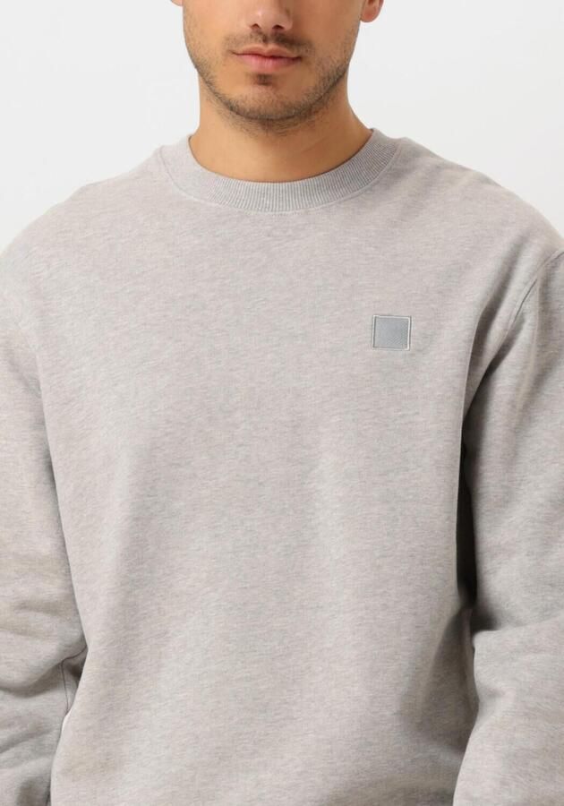 Scotch & Soda Logo Sweatshirt Upgrade Stijlvol Grijs Katoen Gray Heren - Foto 2