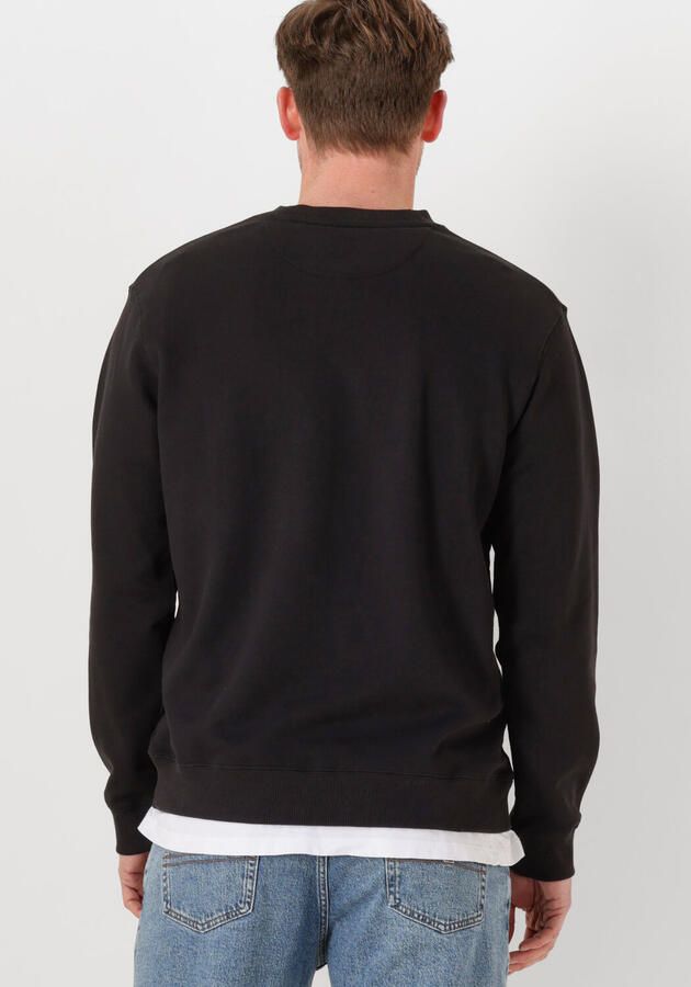 SCOTCH & SODA Heren Truien & Vesten Core Logo Sweatshirt Zwart