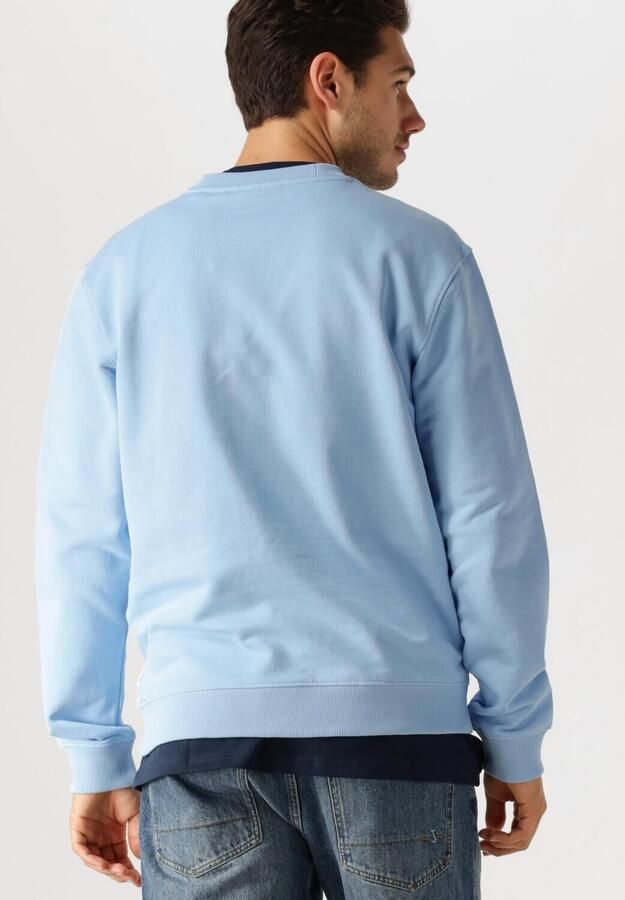 SCOTCH & SODA Heren Truien & Vesten Front Artwork Relaxed Fit Sweatshirt Lichtblauw - Foto 2