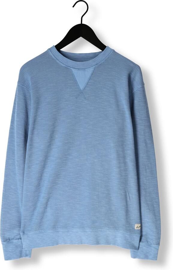 SCOTCH & SODA Heren Truien & Vesten Garment Dye Structured Sweatshirt Blauw - Foto 3