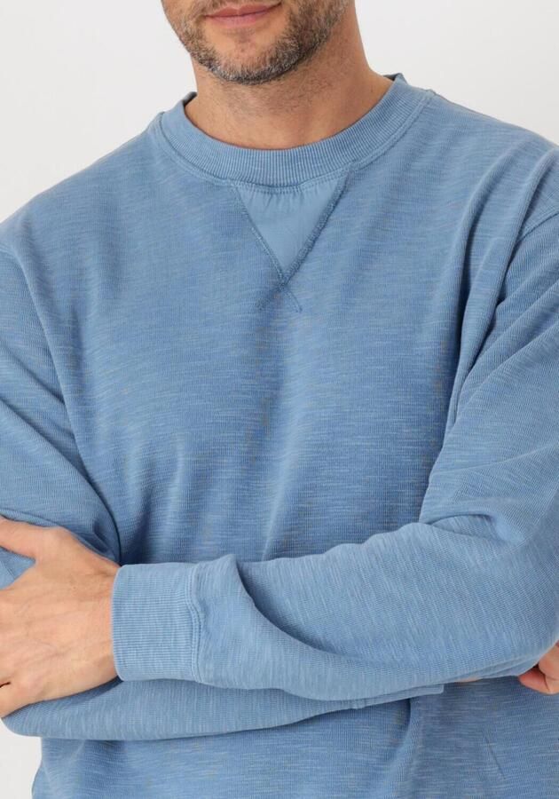 SCOTCH & SODA Heren Truien & Vesten Garment Dye Structured Sweatshirt Blauw - Foto 2