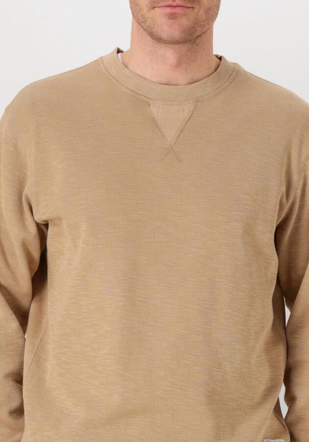 SCOTCH & SODA Heren Truien & Vesten Garment Dye Structured Sweatshirt Zand - Foto 2