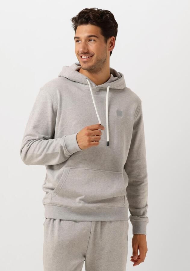 SCOTCH & SODA Heren Truien & Vesten Logo Hoodie Grijs - Foto 4