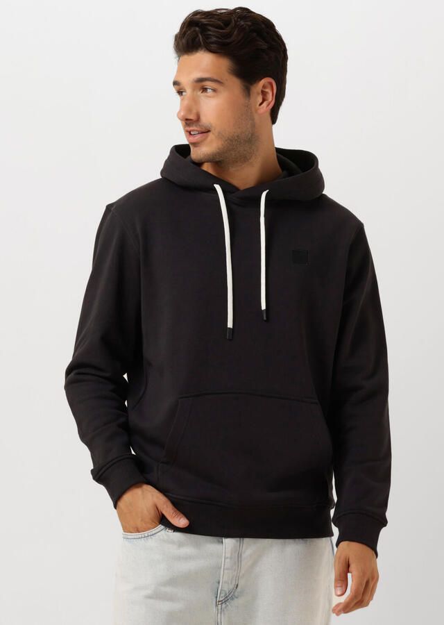 Scotch & Soda Logo Hoodie Upgrade Modern Comfort Black Heren - Foto 4