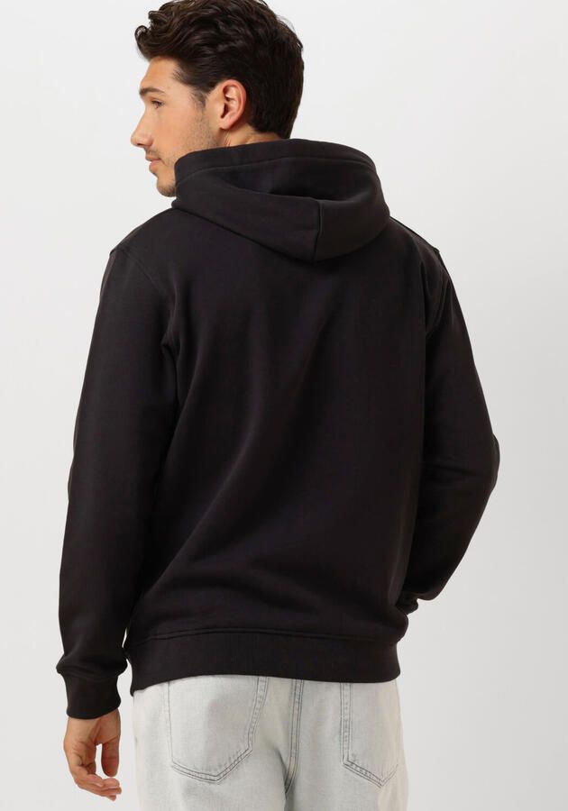 Scotch & Soda Logo Hoodie Upgrade Modern Comfort Black Heren