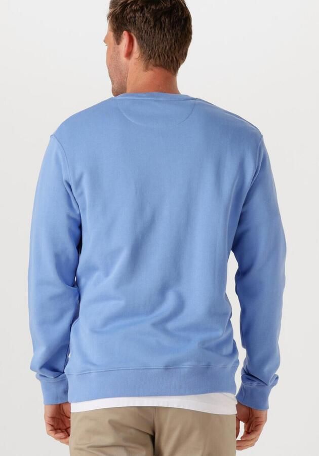 SCOTCH & SODA Heren Truien & Vesten Seasonal Core Regular-fit Logo Sweatshirt Lichtblauw - Foto 2