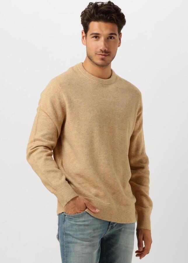 SCOTCH & SODA Heren Truien & Vesten Soft Knit Regular Fit Sweater Camel - Foto 4