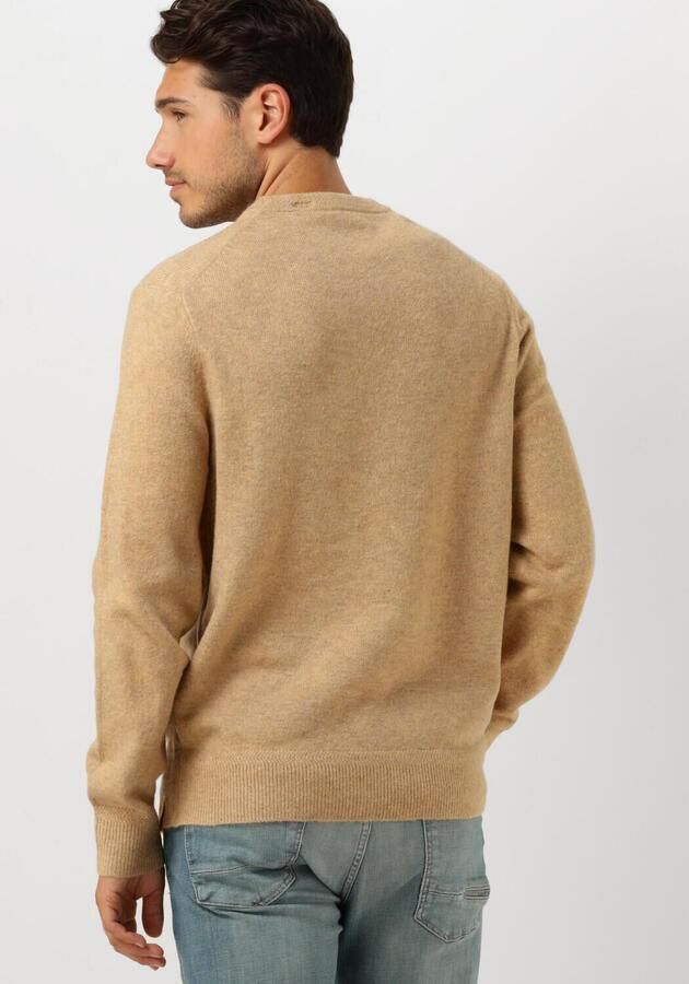 SCOTCH & SODA Heren Truien & Vesten Soft Knit Regular Fit Sweater Camel