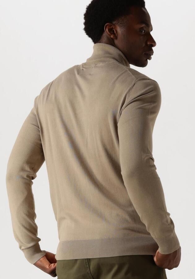 SCOTCH & SODA Heren Truien & Vesten Turtleneck Viscose Sweater Beige