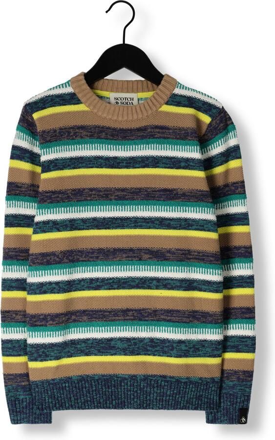 SCOTCH & SODA Jongens Truien & Vesten Yarn-dyed Striped Pullover Multi - Foto 2